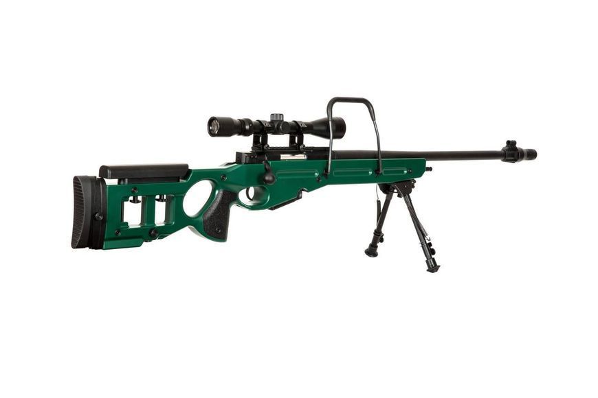 Страйкбольный аналог karabinu snajperskiego SV-98 CORE&trade; z lunetą, dw&oacute;jnogiem i tłumikiem - russian green [Specna Arms] (для SPE-03-029503 фото