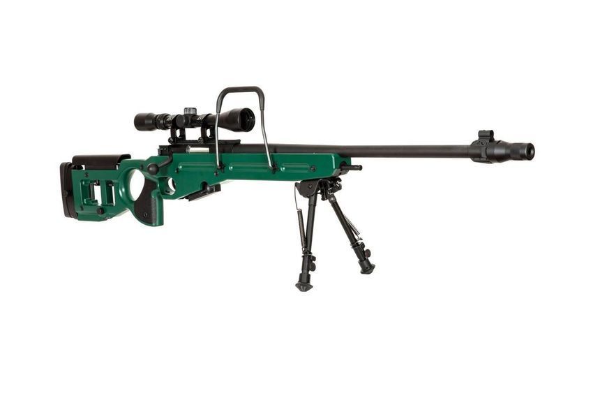 Страйкбольный аналог karabinu snajperskiego SV-98 CORE&trade; z lunetą, dw&oacute;jnogiem i tłumikiem - russian green [Specna Arms] (для SPE-03-029503 фото