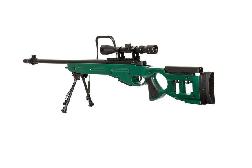 Страйкбольный аналог karabinu snajperskiego SV-98 CORE&trade; z lunetą, dw&oacute;jnogiem i tłumikiem - russian green [Specna Arms] (для SPE-03-029503 фото