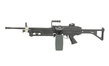 M249 MKI - Black [A&K] (для страйкболу) FB1866 фото