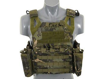 Jump Plate Carrier з аналогом балістичних пластин, підсумкими - Multicam Tropic [8FIELDS] M51611021-1-MT фото