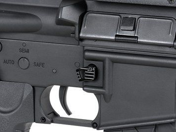 Двостороння кнопка скидання магазину AEG AR15 / M4 - Black [KUBLAI] (для страйкболу) AS.M4-54-BK фото