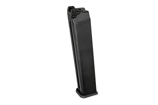 Довгий магазин на 50 кульок для Glock 17/18c green gas [WE] (для страйкболу) MG-G17L фото