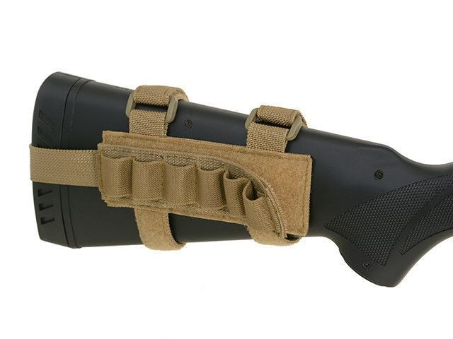 Ładownica na kolbę na naboje do strzelby - Coyote [8FIELDS] (для страйкбола) M51613017-TAN фото