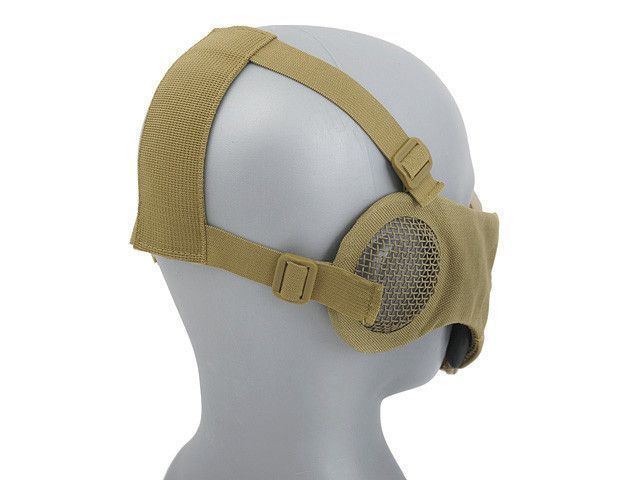 Maska SKULL FACE z ochroną uszu - Tan [CS]&nbsp;(для страйкбола) FBP2378TAN фото