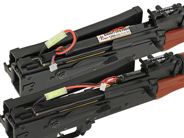 Аккумулятор Li-Po 1200mAh 7,4V 20C под крышку ствольной коробки АК [IPower] (для страйкбола) IP-LIPO1200-7.4 фото