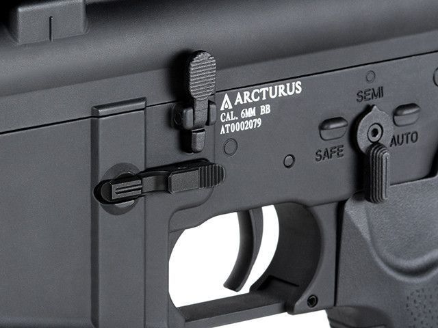 Двостороння кнопка скидання магазину AEG AR15 / M4 - Black [KUBLAI] (для страйкболу) AS.M4-54-BK фото