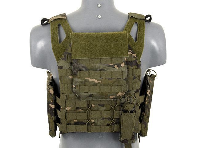 Jump Plate Carrier с аналогам баллистических пластин, подсумками - Multicam Tropic [8FIELDS] M51611021-1-MT фото