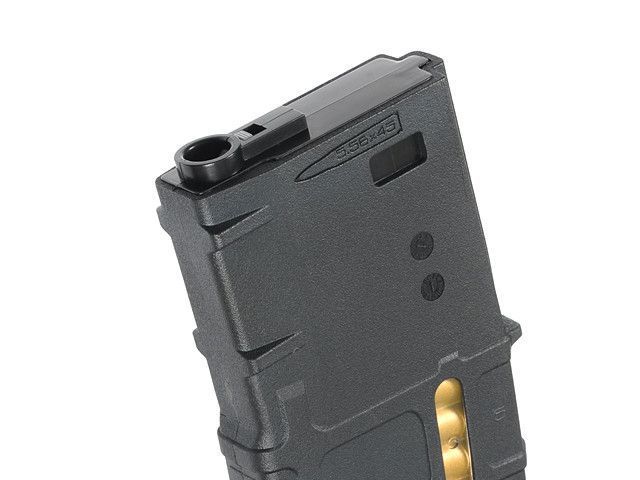 Магазин M4/AR-15 з аналогом патронів на 120 куль [Zestaw B] - Black [Хубілай] (для страйкболу) AS.I034-KITB-BK фото
