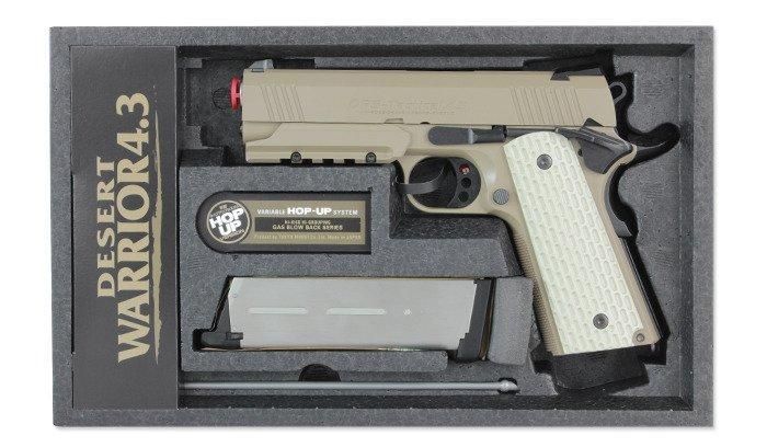 Tokyo Marui - Desert Warrior 4.3 Pistol airsoft - GBB (для страйкболу) 6567 фото