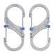 Nite Ize - S-Biner&reg; Marine SlideLock&reg; #3 - Stainless - SBML3-11-R6 (для страйкболу) 19170 фото 4