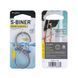 Nite Ize - S-Biner&reg; Marine SlideLock&reg; #3 - Stainless - SBML3-11-R6 (для страйкболу) 19170 фото 1