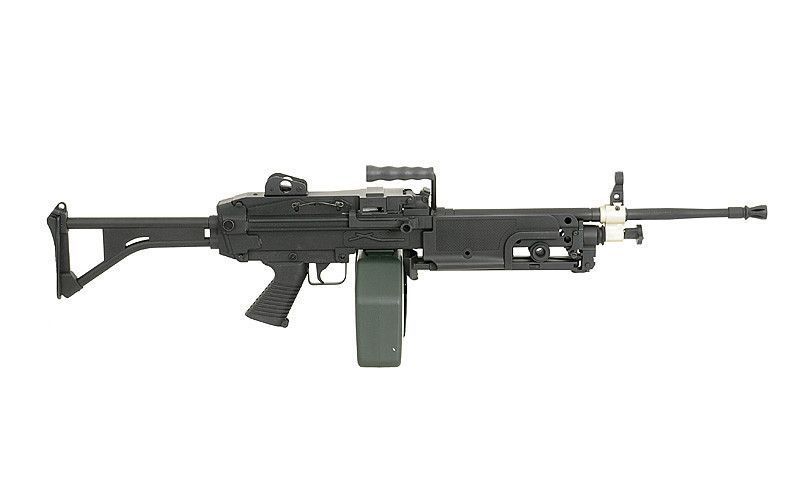 M249 MKI - Black [A&K] (для страйкболу) FB1866 фото