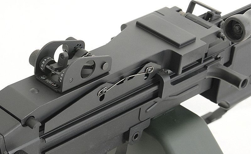 M249 MKI - Black [A&K] (для страйкболу) FB1866 фото