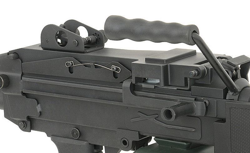 M249 MKI - Black [A&K] (для страйкболу) FB1866 фото