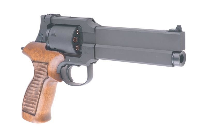 Аналог револьвера Mateba X-Cartridge (Heavy Weight / Wooden Grip) [Marushin] (для страйкбола) MRS-02-021629 фото