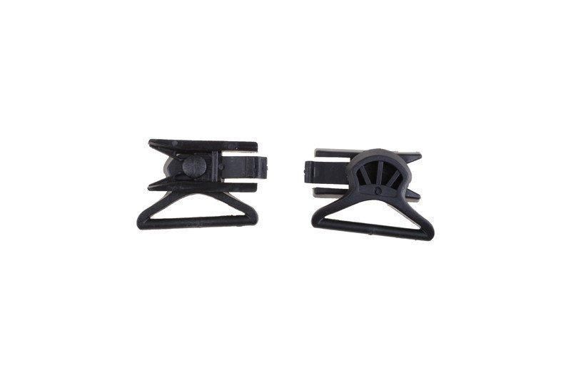Klipsy do montażu gogli (36mm) - black [Ultimate Tactical] (для страйкболу) UTT-21-009157 фото