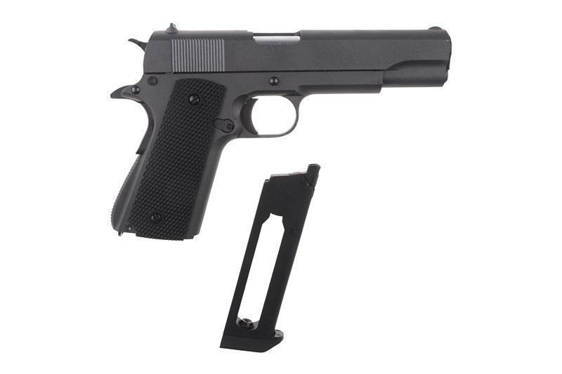 Страйкбольный аналог pistoletu G198 (CO2) - szara [WELL] (для страйкболу) WEL-02-019746 фото