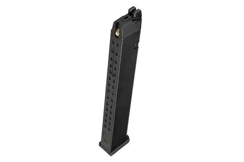 Довгий магазин на 50 кульок для Glock 17/18c green gas [WE] (для страйкболу) MG-G17L фото