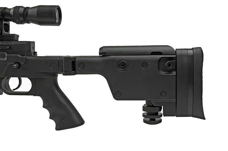 Страйкбольная винтовка снайперская MB4407D - с оптикой и сошками [WELL] (для страйкбола) WEL-03-006023 фото