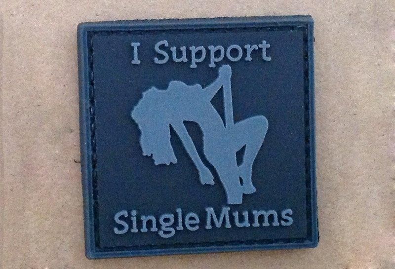 Naszywka 3D - I Support Single Mums [GFC Tactical] (для страйкболу) GFT-30-004703 фото