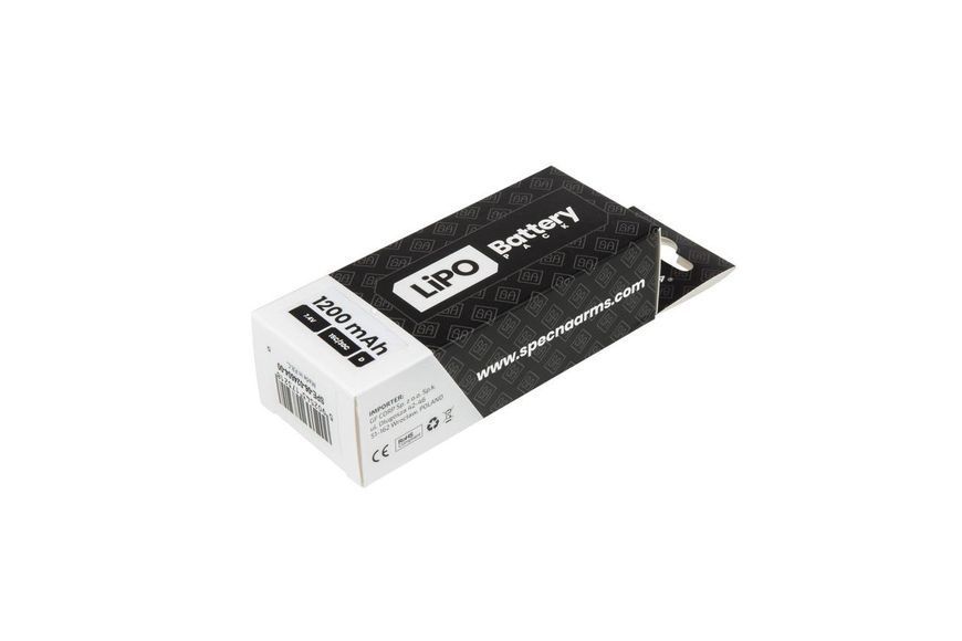 Аккумулятор LiPo 7,4V 1200mAh 15/30C - T-Connect (Deans) [Specna Arms] (для страйкбола) SPE-06-024604 фото