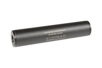 Глушник Covert Tactical Standard 30x150mm "Stay 100 meters back" [Airsoft Engineering] (для страйкболу) AEN-09-019870 фото