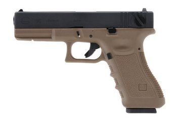Пистолет Glock 18c - Gen3 GBB - Half Tan [WE] (для страйкбола) SS10003-HT фото