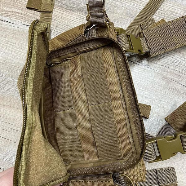 Компактный многофункциональный Chest Rig - Olive [8FIELDS] M51611057-OD фото