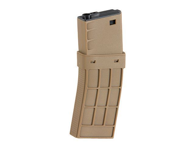 Полимерный магазин Mid-Cap на 120 шаров для M16/M4/AR-15/SCAR16 - Dark Earth [CYMA] (для страйкбола) FBP4016 фото