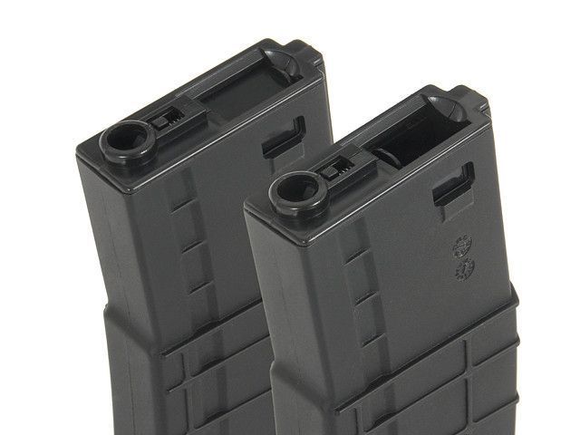 Polimerowy magazynek 450 kulek 416/AR15 - Black [BattleAxe] (для страйкболу) FBP2300 фото