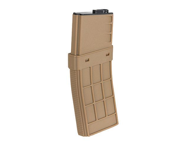Полимерный магазин Mid-Cap на 120 шаров для M16/M4/AR-15/SCAR16 - Dark Earth [CYMA] (для страйкбола) FBP4016 фото