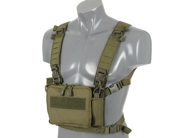 Компактный многофункциональный Chest Rig - Olive [8FIELDS] M51611057-OD фото