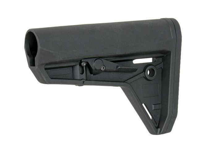 Тонкий приклад для AR / M4 - Black [Castellan] (для страйкболу) G060-BK фото