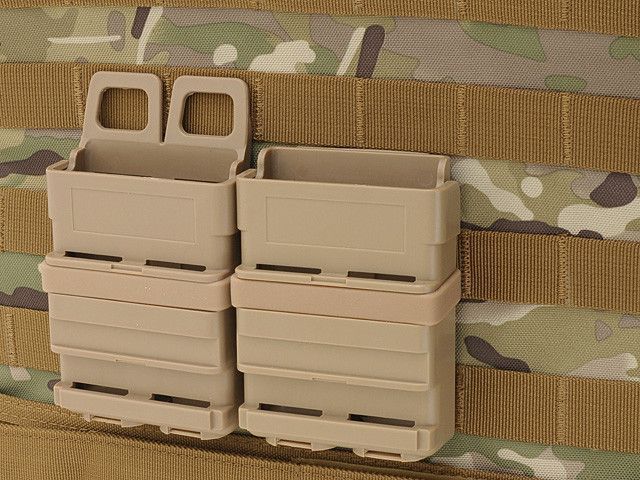 Polimerowa ładownica na 2 magazynki 5.56 - foliage [FMA] (для страйкболу) TB300 фото