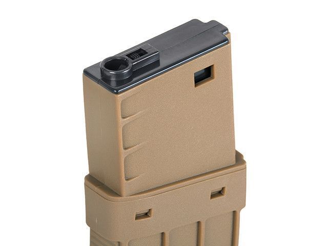 Полимерный магазин Mid-Cap на 120 шаров для M16/M4/AR-15/SCAR16 - Dark Earth [CYMA] (для страйкбола) FBP4016 фото