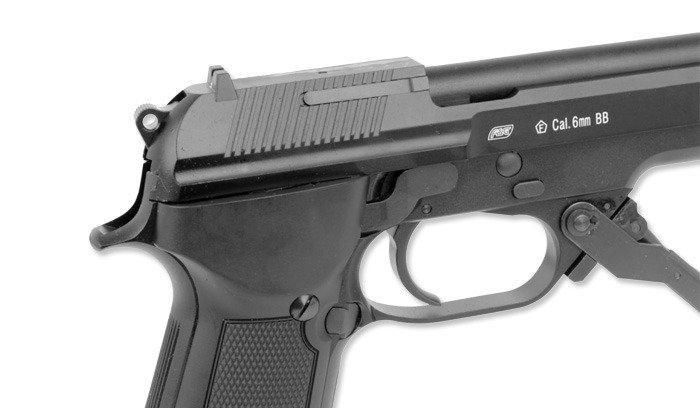 KWA / ASG - M93R II Pistol airsoft - Semi/Burst - Metal Slide - 16164 (для страйкболу) 11381 фото