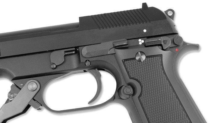 KWA / ASG - M93R II Pistol airsoft - Semi/Burst - Metal Slide - 16164 (для страйкболу) 11381 фото