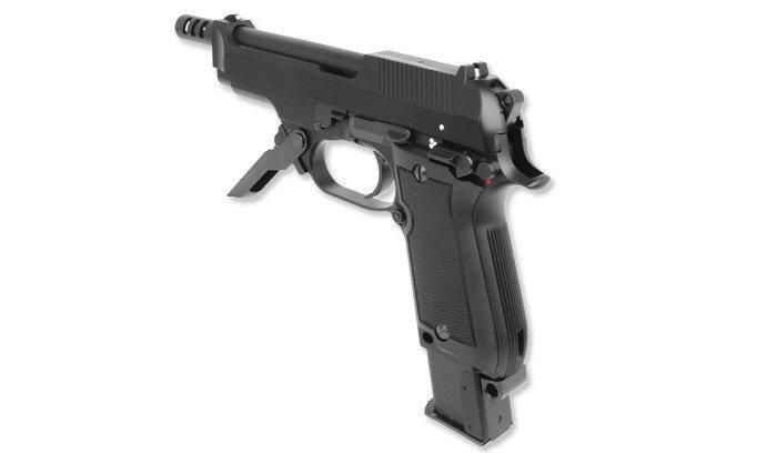 KWA / ASG - M93R II Pistol airsoft - Semi/Burst - Metal Slide - 16164 (для страйкболу) 11381 фото