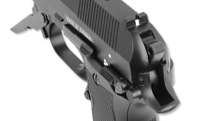KWA / ASG - M93R II Pistol airsoft - Semi/Burst - Metal Slide - 16164 (для страйкболу) 11381 фото