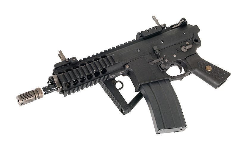 WE-PDW GBBR - black [Wei-E Tech] (для страйкболу) GR-0112-OB фото