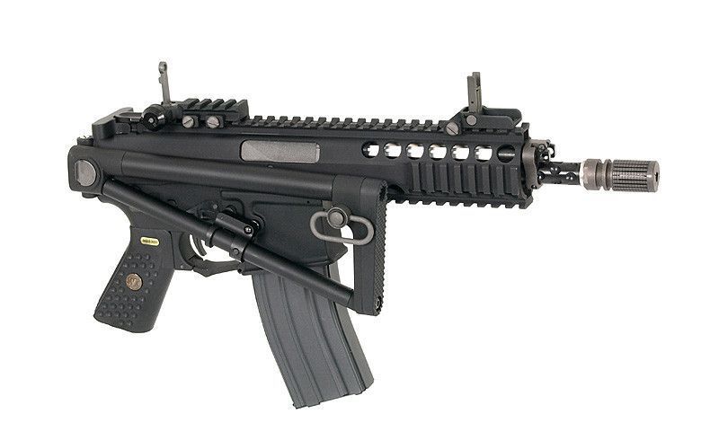 WE-PDW GBBR - black [Wei-E Tech] (для страйкболу) GR-0112-OB фото