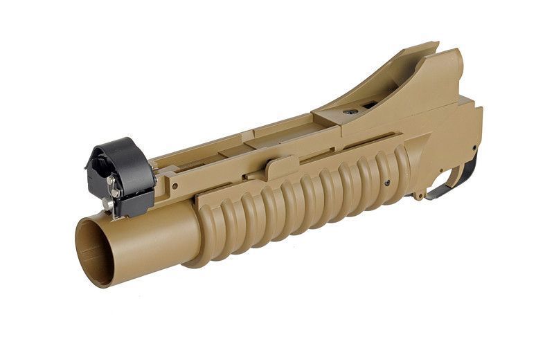 Страйкбольный подствольный гранатомет M203 Short (ребрендинг &laquo;D-Boys&raquo;) - TAN [Bell]&nbsp;(для страйкбола) M-55DE-S фото