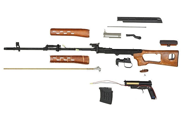 Снайперская Винтовка Драгунова СВД CM.057 SVD REAL WOOD [CYMA] (для страйкбола) FB3236 фото