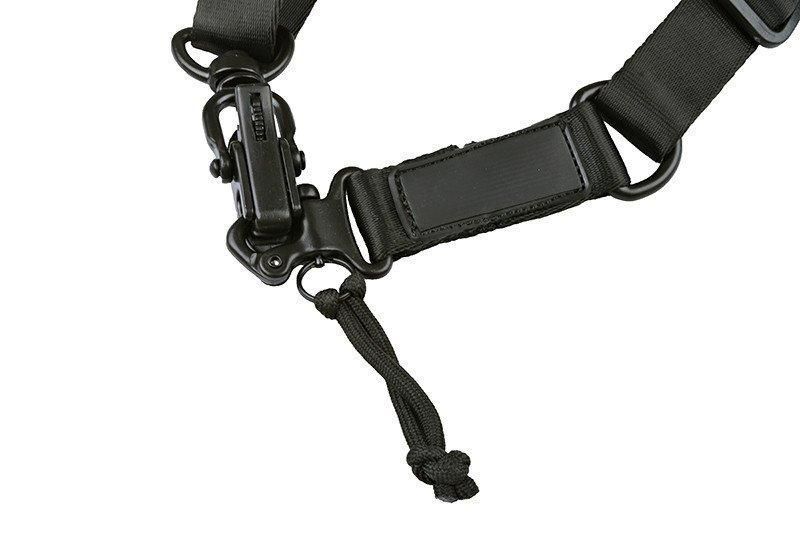 Одно/двухточечный ремень оружейный M2 - black [Ultimate Tactical] (для страйкбола) UTT-24-006241 фото