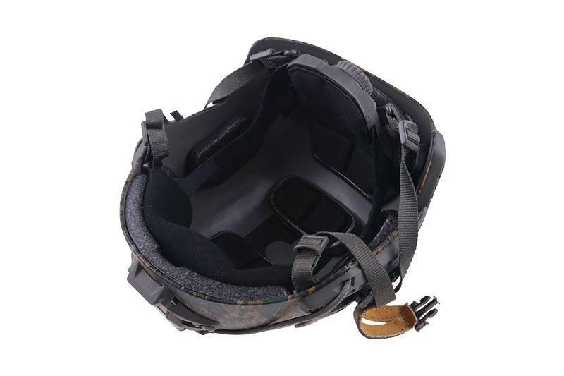 Страйкбольный аналог hełmu Ballistic High Cut XP - Digital Woodland [FMA] (для страйкболу) FMA-21-022306 фото