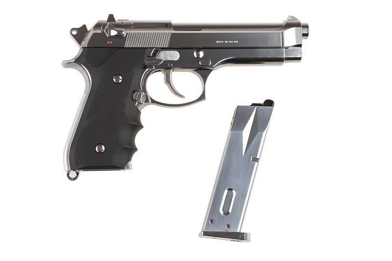 Страйкбольный пістолет M92F - Chrome Stainless [Tokyo Marui] (для страйкболу) TMR-02-016854 фото