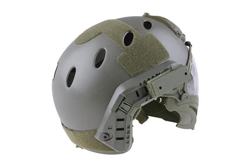 Аналог шолома FAST PJ Piloteer - olive [Ultimate Tactical] (для страйкболу) UTT-21-019329 фото