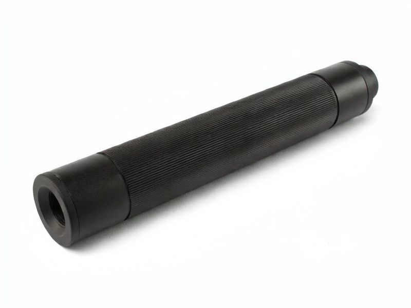 Глушник 170x27 мм Carpenter &mdash; Black [Slong Airsoft] (для страйкболу) SL00327 фото