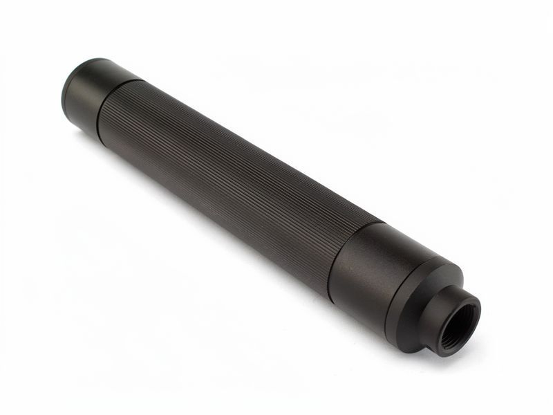 Глушник 170x27 мм Carpenter &mdash; Black [Slong Airsoft] (для страйкболу) SL00327 фото